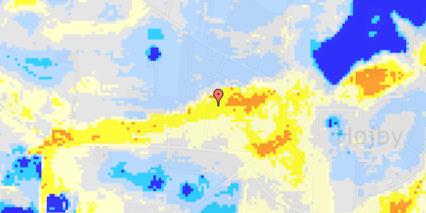 Ekstrem regn på Timianvej 14