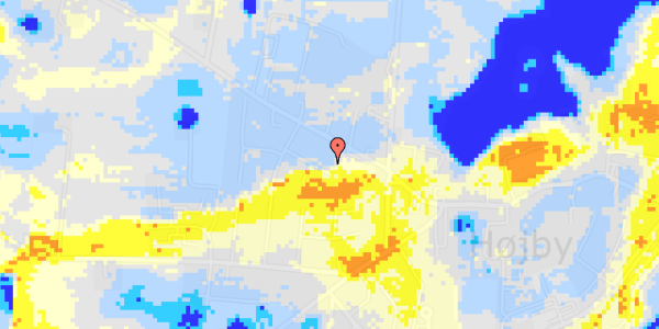 Ekstrem regn på Tromsøvej 7