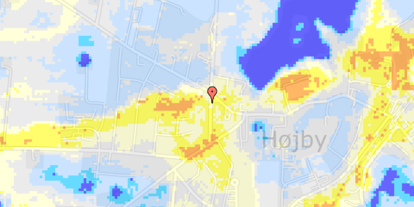 Ekstrem regn på Tværvej 6