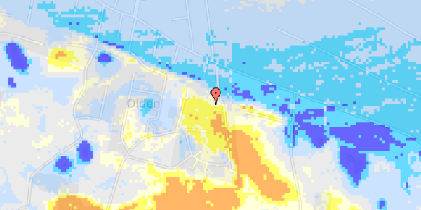 Ekstrem regn på Tømrerbakken 4