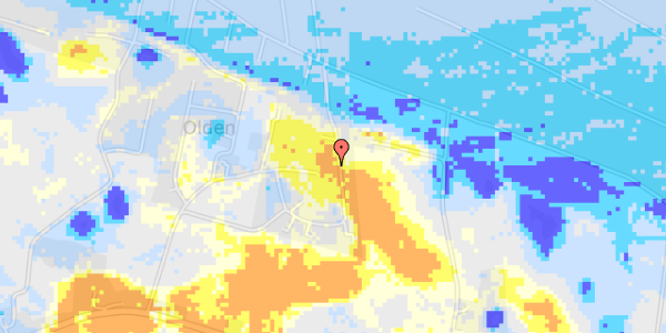 Ekstrem regn på Tømrerbakken 10