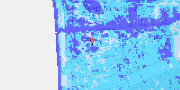 Ekstrem regn på Vibevang 14