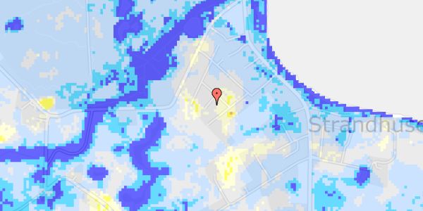 Ekstrem regn på Æble Alle 53