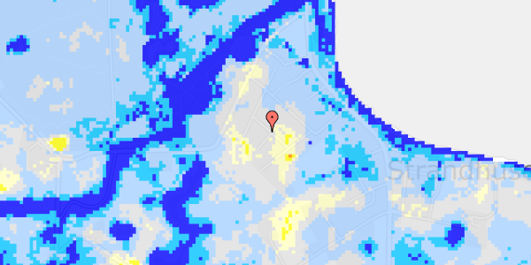 Ekstrem regn på Æble Alle 61