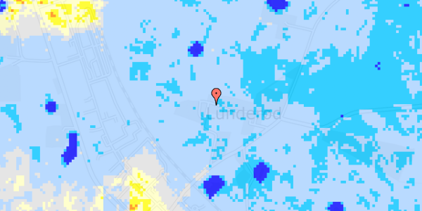 Ekstrem regn på Allegårdsvej 11