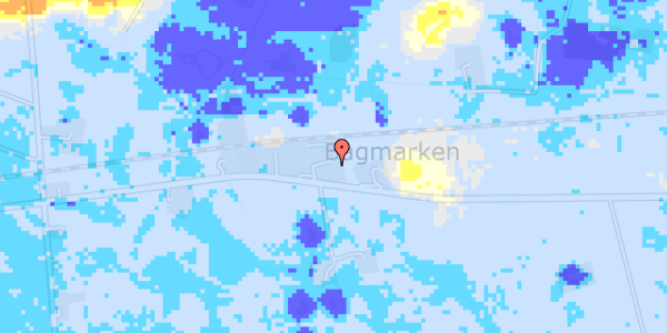 Ekstrem regn på Bagmarken 58