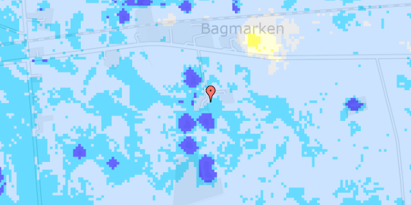 Ekstrem regn på Bagmarken 59