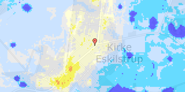 Ekstrem regn på Borgergade 2