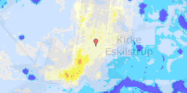 Ekstrem regn på Borgergade 10