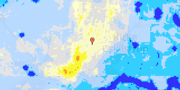 Ekstrem regn på Borgergade 12