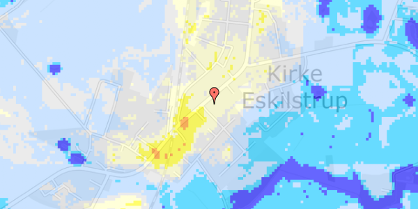 Ekstrem regn på Borgergade 13