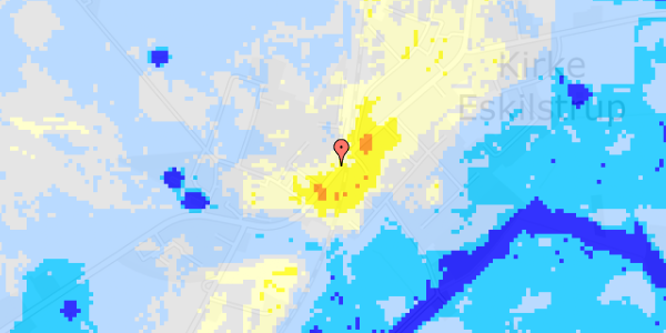 Ekstrem regn på Borgergade 26