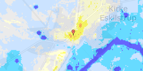 Ekstrem regn på Borgergade 39