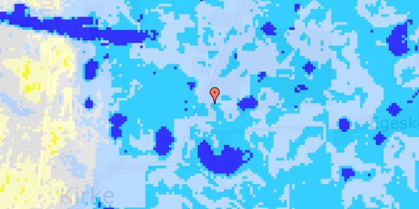 Ekstrem regn på Bukkerupvej 189