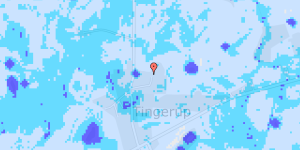 Ekstrem regn på Edelgundegårdsvej 8