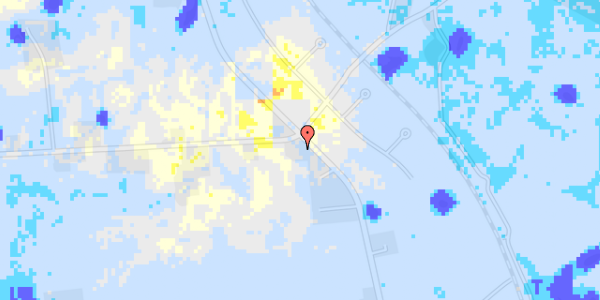 Ekstrem regn på Grønholmvej 1