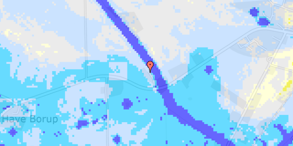 Ekstrem regn på Have Borupvej 181