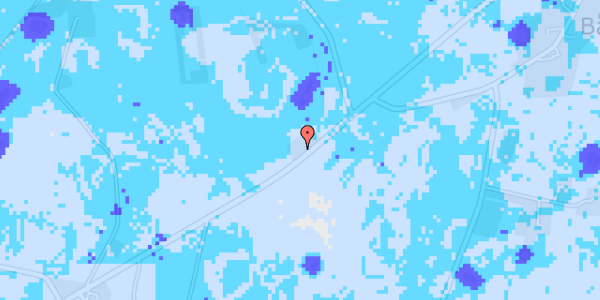 Ekstrem regn på Hvalsøvej 133