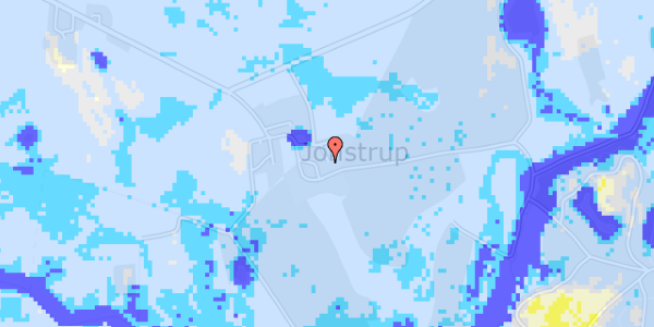 Ekstrem regn på Jonstrupvej 56