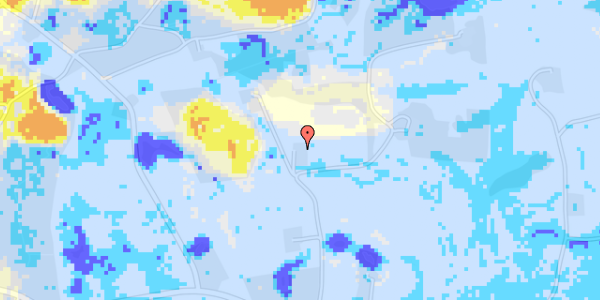 Ekstrem regn på Jægergårdsvej 19