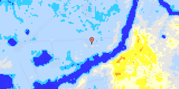 Ekstrem regn på Katholmvej 21