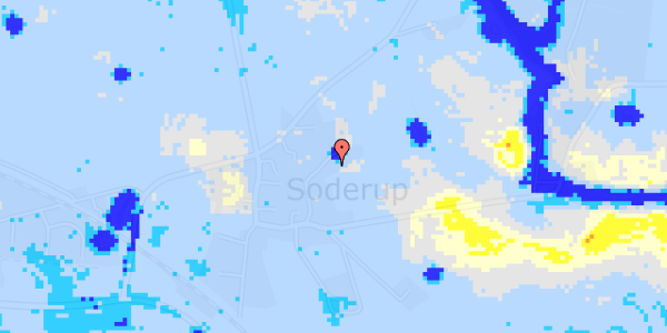 Ekstrem regn på Kilden 14