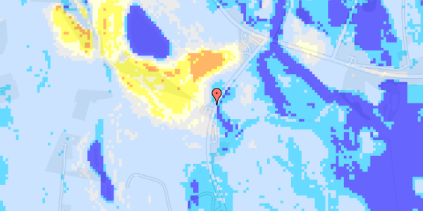 Ekstrem regn på Kvarmløsevej 149