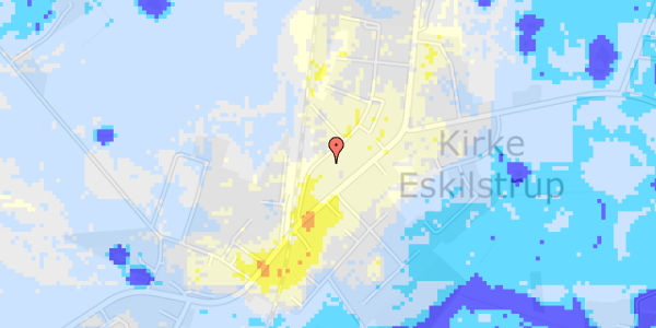 Ekstrem regn på Platanvej 10