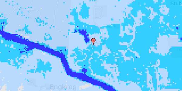 Ekstrem regn på Skovhusvejen 94