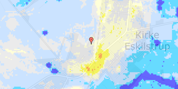 Ekstrem regn på Stationsvej 17