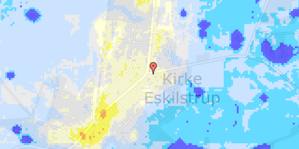 Ekstrem regn på Stestrupvej 2