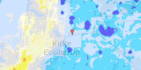 Ekstrem regn på Stestrupvej 13