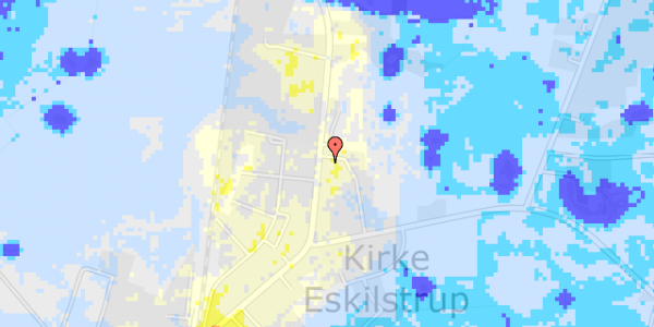 Ekstrem regn på Sønderstrupvej 173