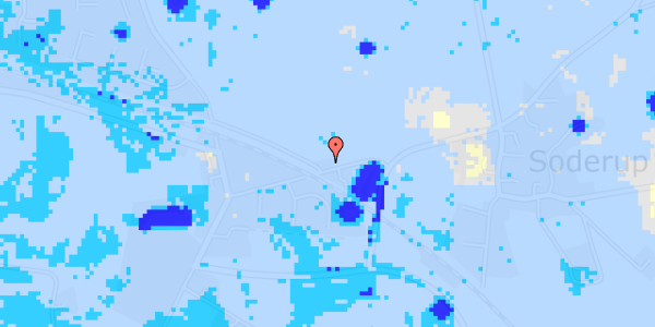 Ekstrem regn på Tadrevej 13