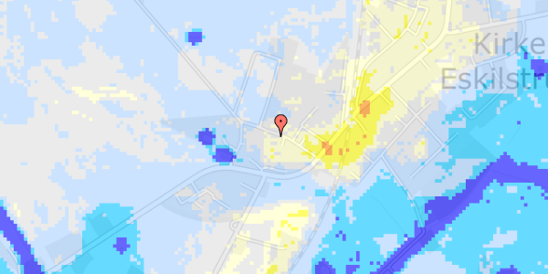 Ekstrem regn på Tysingevej 9