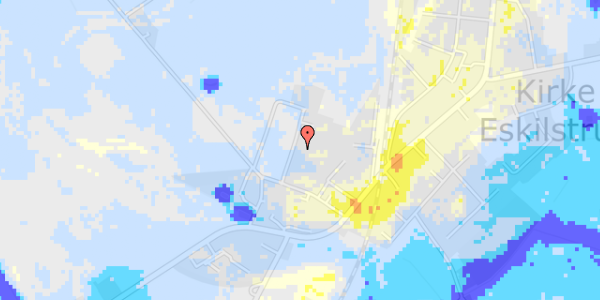 Ekstrem regn på Tysingevej 24