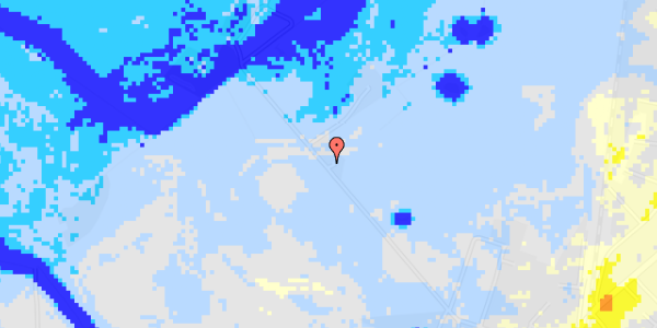 Ekstrem regn på Tysingevej 50