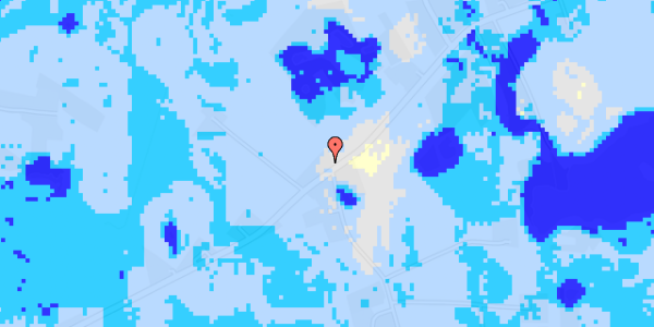 Ekstrem regn på Tølløsevej 324