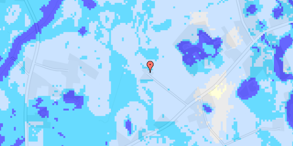 Ekstrem regn på Tølløsevej 330