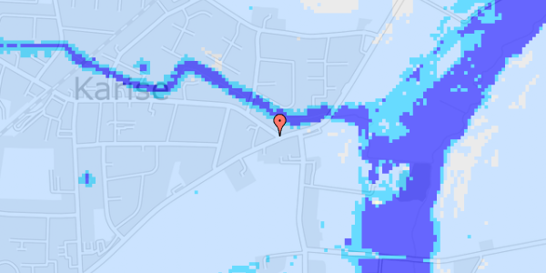 Ekstrem regn på Bredgade 56C, 1. th