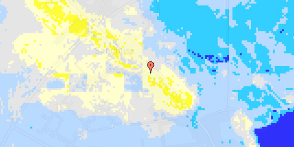 Ekstrem regn på Egedevej 43B