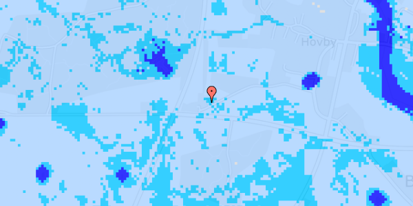 Ekstrem regn på Kattesundet 14