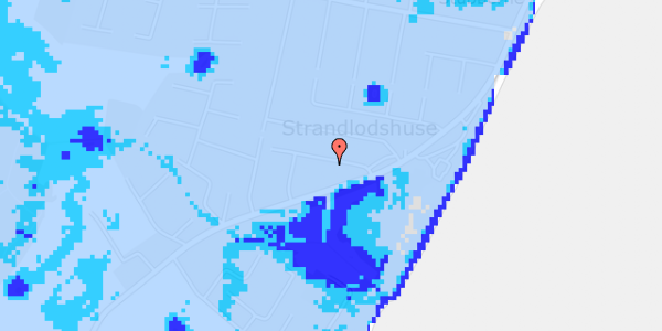 Ekstrem regn på Krygersvej 1B