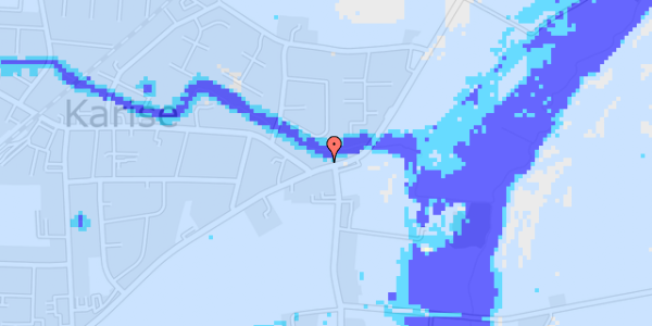 Ekstrem regn på Køgevej 35