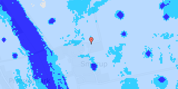 Ekstrem regn på Møllehusvej 12