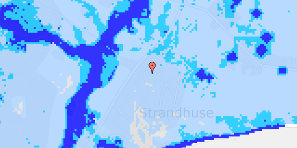 Ekstrem regn på Niels Juels Vej 10