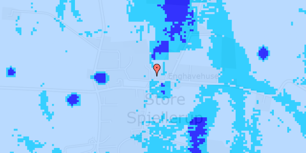 Ekstrem regn på Spjellerupvej 5