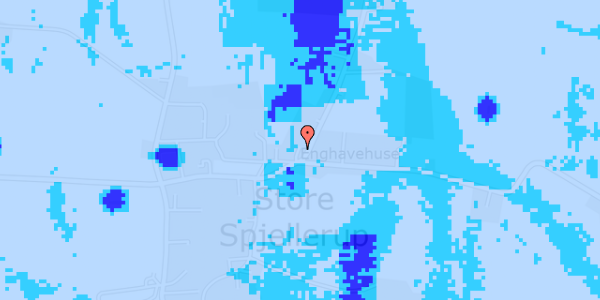 Ekstrem regn på Spjellerupvej 9