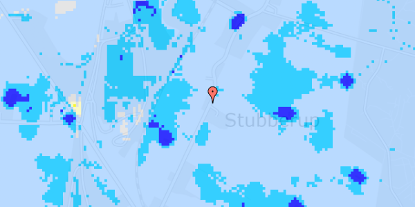 Ekstrem regn på Søndergårdsvej 11