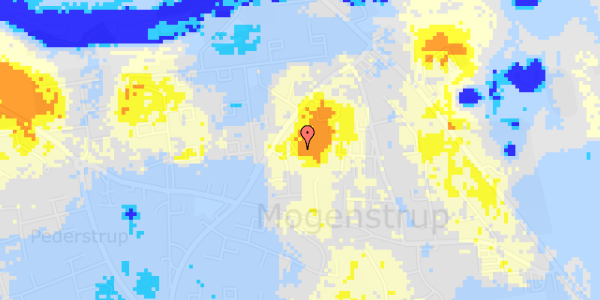 Ekstrem regn på Flinten 7